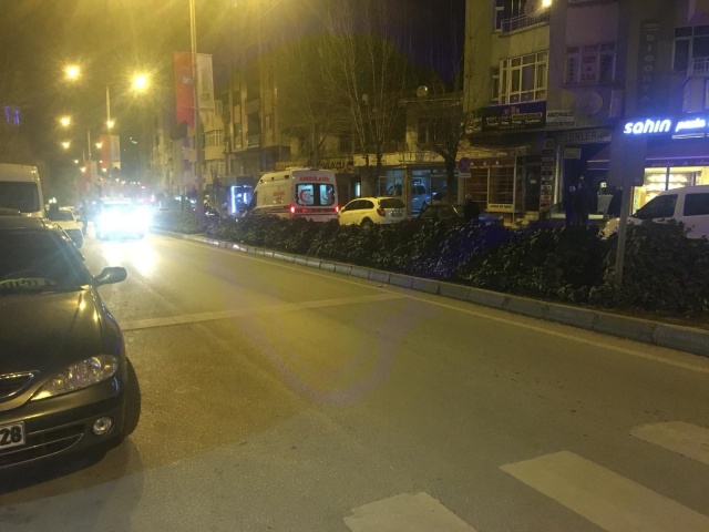 Dörtyolda Motosiklet Kazası Sürücü Orta Refüje Fırladı