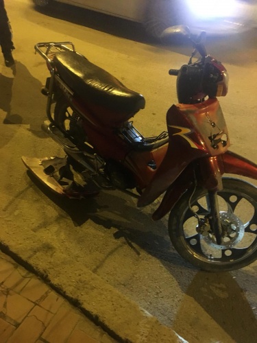 Dörtyolda Motosiklet Kazası Sürücü Orta Refüje Fırladı