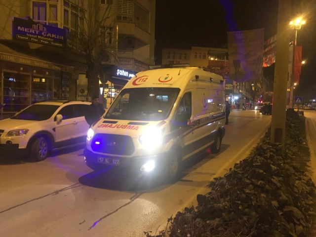 Dörtyolda Motosiklet Kazası Sürücü Orta Refüje Fırladı