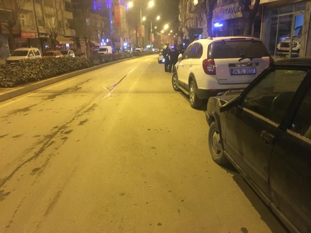 Dörtyolda Motosiklet Kazası Sürücü Orta Refüje Fırladı