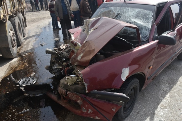 Boyabat Karacaören Mevkinde Feci Kaza