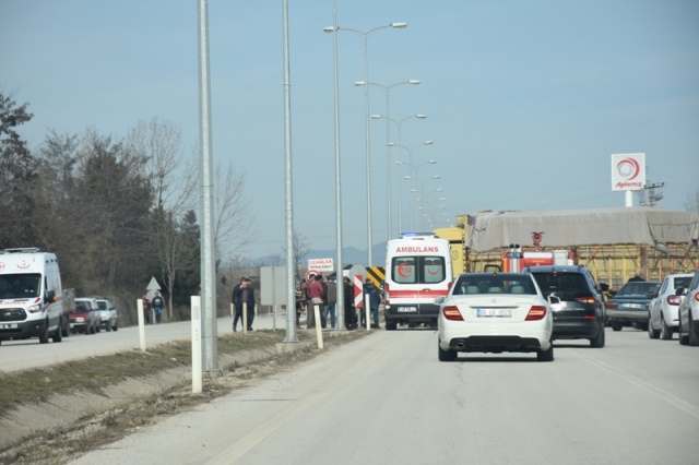 Boyabat Karacaören Mevkinde Feci Kaza