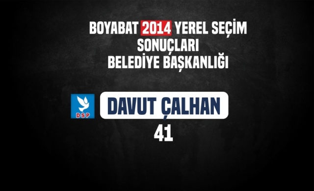 Boyabat DSP-Davut Çalhan
