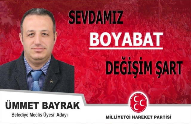 MHP BOYABAT BELEDİYE MECLİS ÜYESİ ADAYLARI