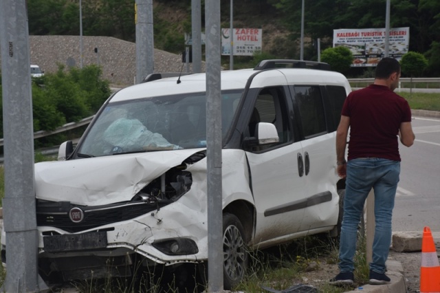 Boyabat Bölge Trafik Önünde Trafik Kazası