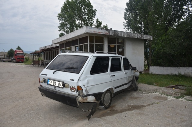 Boyabat Bölge Trafik Önünde Trafik Kazası