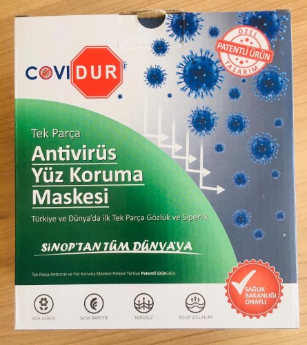 Bu üretilen ürünün korona virüsün başta sağlık çalışanlarımız olmak üzere tüm vatandaşlarımızın güvenle kullanabileceği ve bunun yayılmasına büyük engel teşkil edeceği görülmektedir&quot; diye konuştu.