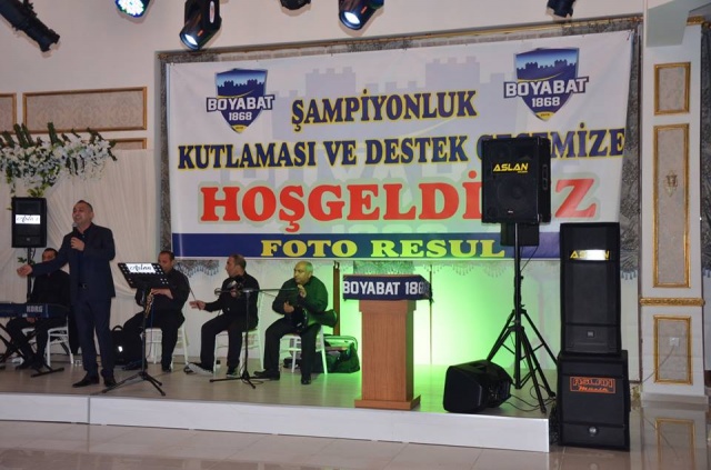 Boyabat Şampiyonluğu Kutladı