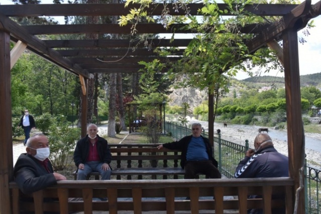 Boyabat caddeleri ve sokakları onların oldu