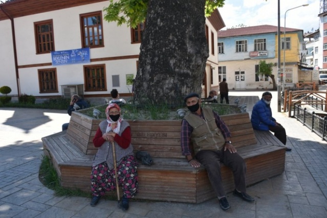 Boyabat caddeleri ve sokakları onların oldu