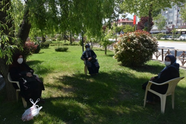 Boyabat caddeleri ve sokakları onların oldu