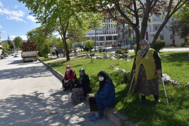 Boyabat caddeleri ve sokakları onların oldu