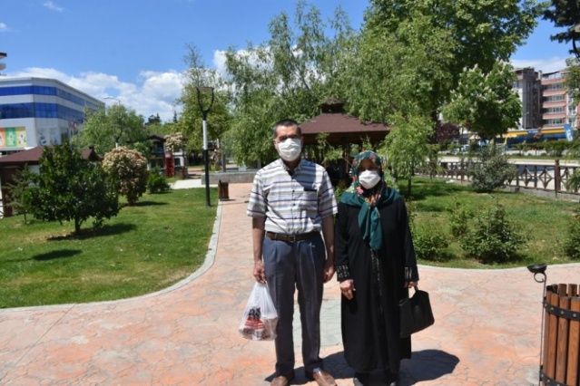 Boyabat caddeleri ve sokakları onların oldu