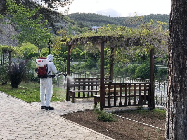 Boyabat caddeleri ve sokakları onların oldu