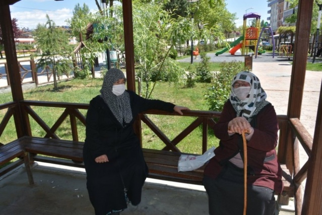 Boyabat caddeleri ve sokakları onların oldu