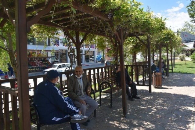 Boyabat caddeleri ve sokakları onların oldu