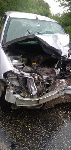 Boyabat Çöplük Yolunda Trafik Kazası !