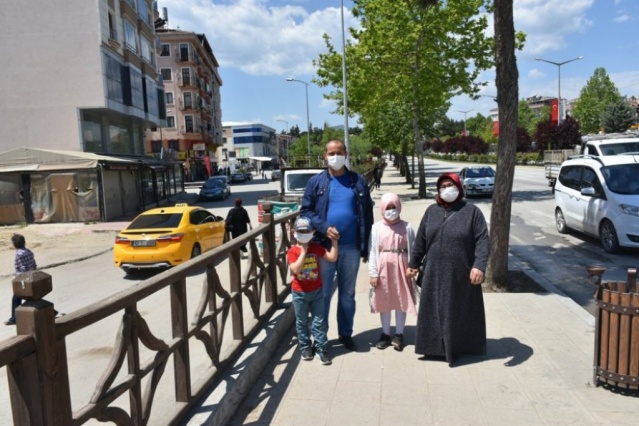 Çocuklar 40 gün sonra Boyabat sokaklarında
