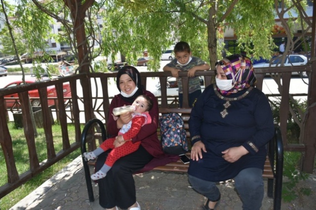 Çocuklar 40 gün sonra Boyabat sokaklarında