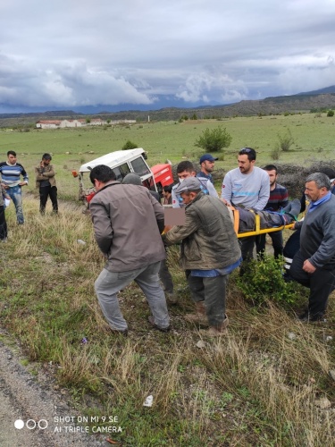 Boyabat Organize Sanayi Mevkiinde Trafik Kazası !