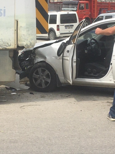 Boyabat Sanayi Trafik Kazası Fotoğraflar