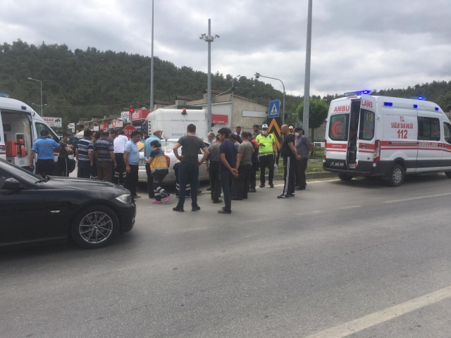 Polis ekipleri kaza ile ilgili inceleme başlattı.

-Haber Merkezi