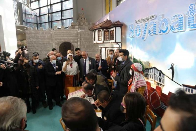 Ankara'da Boyabat standına büyük ilgi
