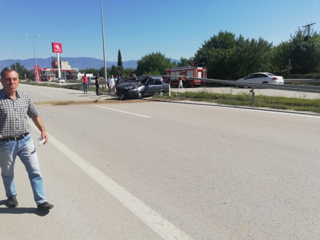 Polis ekipleri kaza ile ilgili inceleme başlattı.

-Haber Merkezi