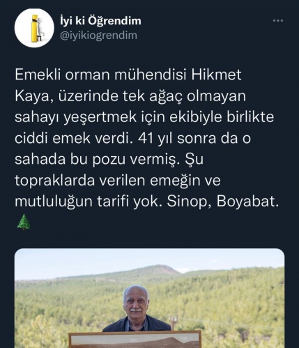 Boyabatlı Hikmet Kaya'ya tüm Türkiye'den destek yağdı