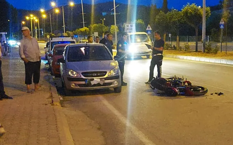 Boyabat Trafik Kazasi Motosiklet 788777