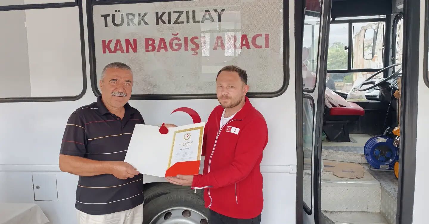 Boyabatlı Vatandaş Kızılay’a 38. Kez Kan Bağışladı