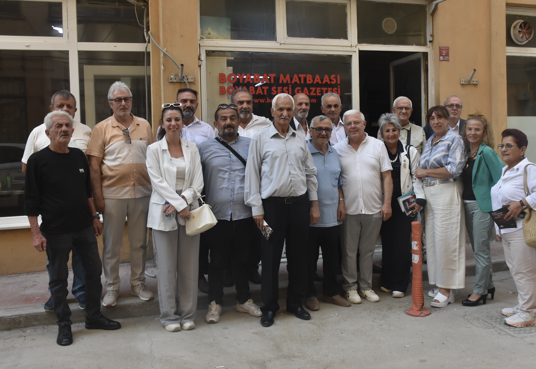 İYİ Parti Heyetinden Boyabat Sesi Gazetesi’ne Ziyaret