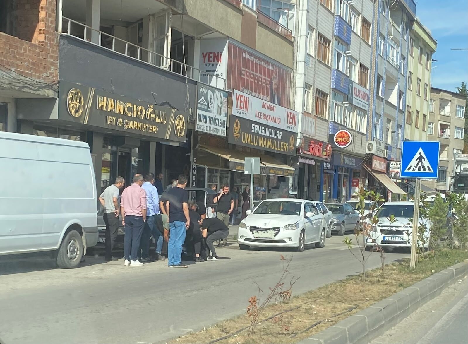 Boyabat’ta Otomobilin Çarptığı Yaşlı Kadın Yaralandı