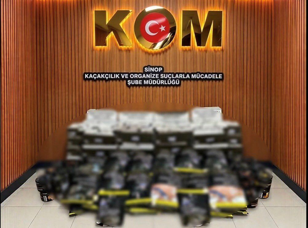 Boyabat’ta İş Yerine Kaçakçılık Operasyonu: Tütün ve Makaron Ele Geçirildi