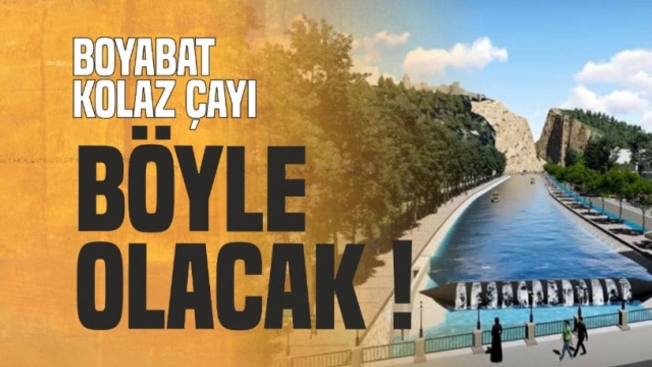 Boyabat'ın Butik Denizi Böyle Olacak !