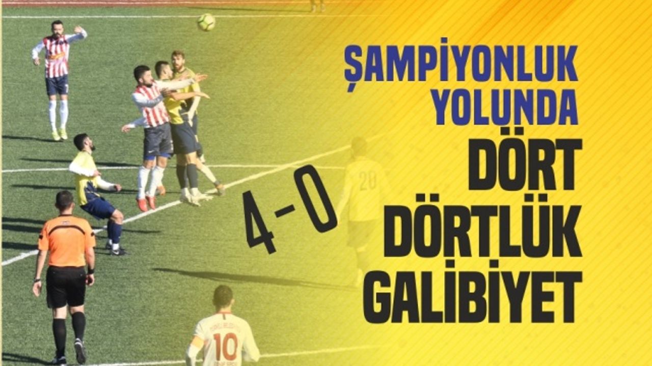 Boyabat 1868 Spor Kritik Maçta 4-0 Galip Geldi