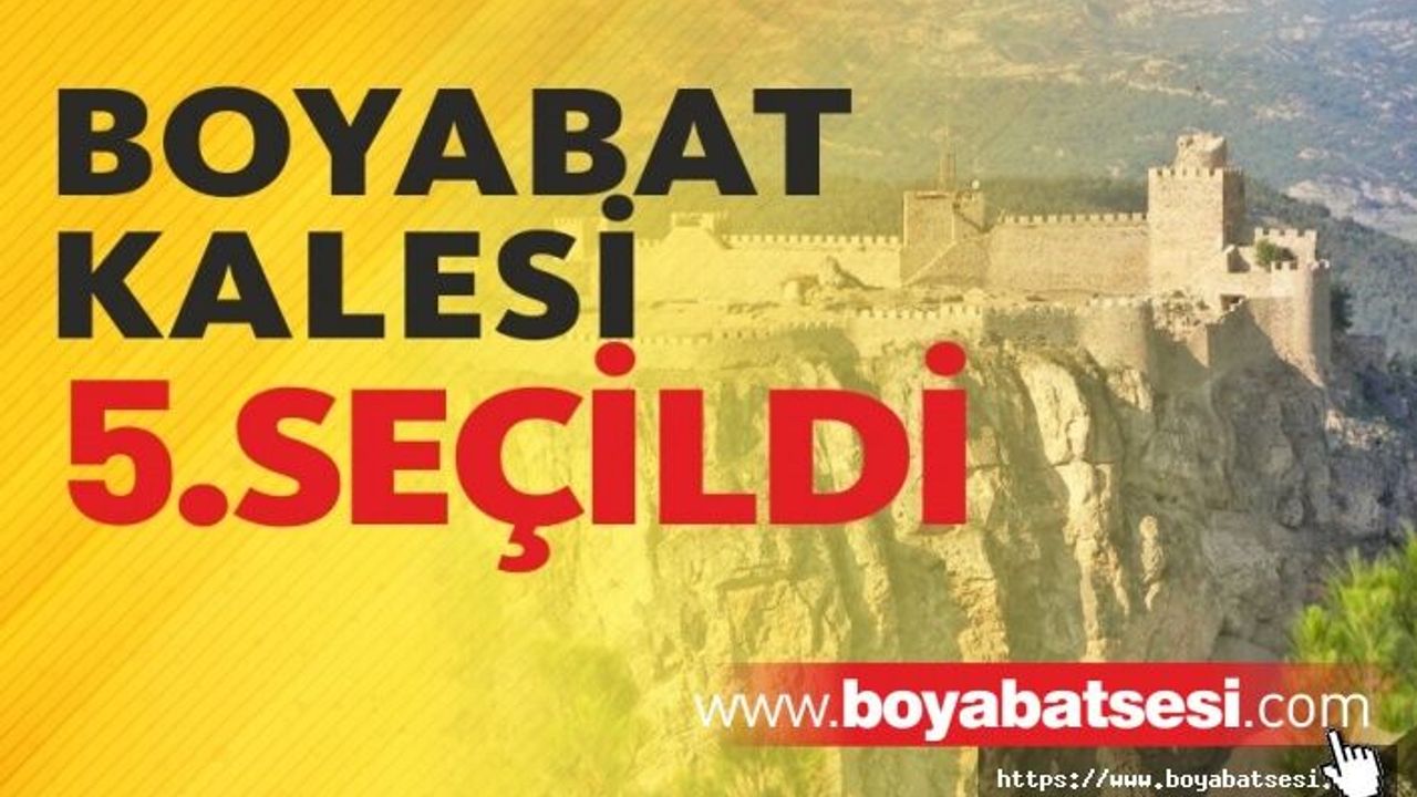 Boyabat Kalesi Türkiye’nin En Görkemli 5. Kalesi