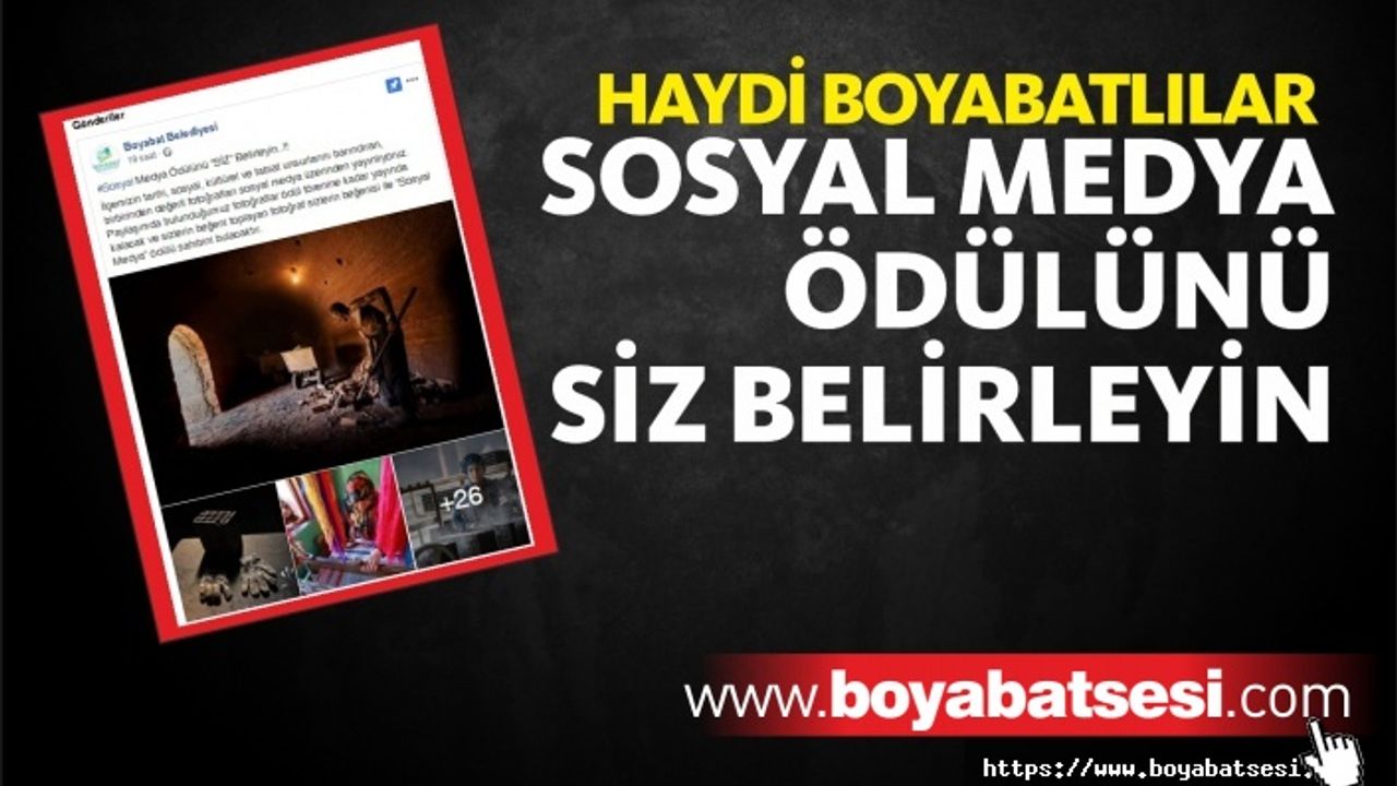 Boyabat Foto Maraton Sosyal Medya Ödülünü Siz Belirleyin