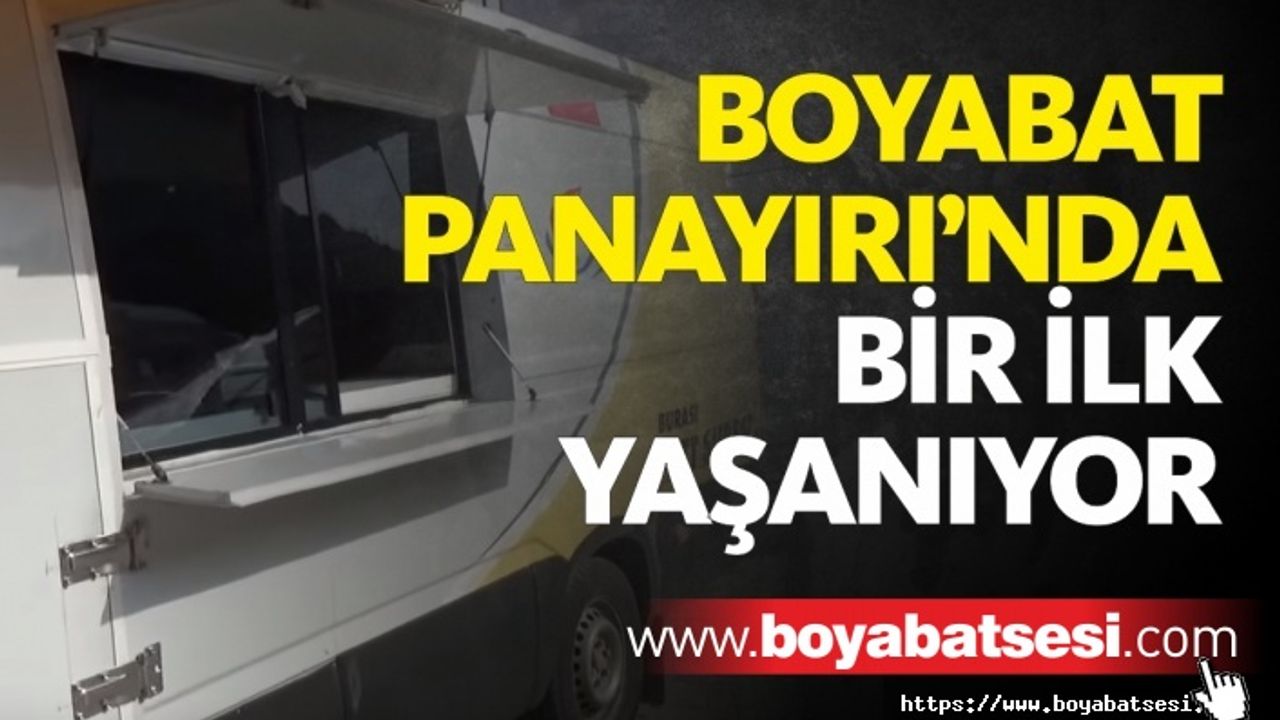 Boyabat Panayırı'nda Bir İlk Yaşanıyor