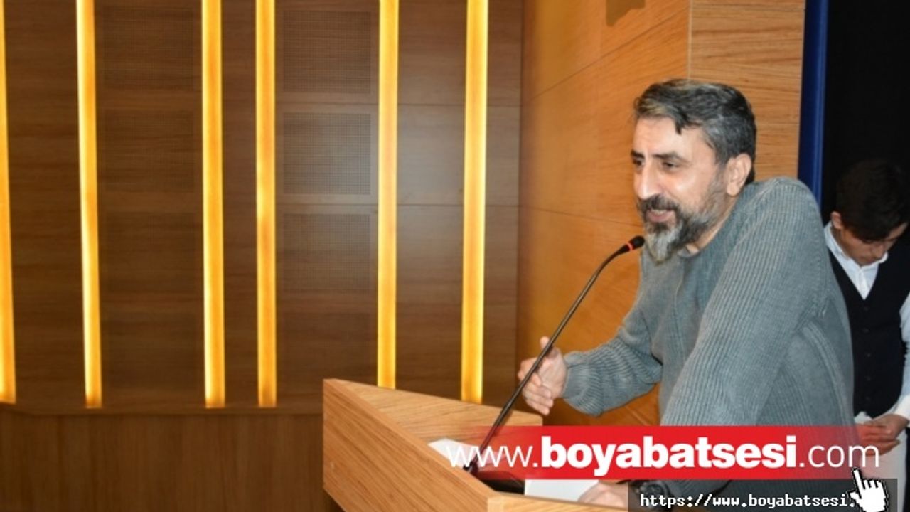 Boyabat'ta "Bir Gence Ulaşmak İçin Biz Her Yerdeyiz" Konferansı Verildi