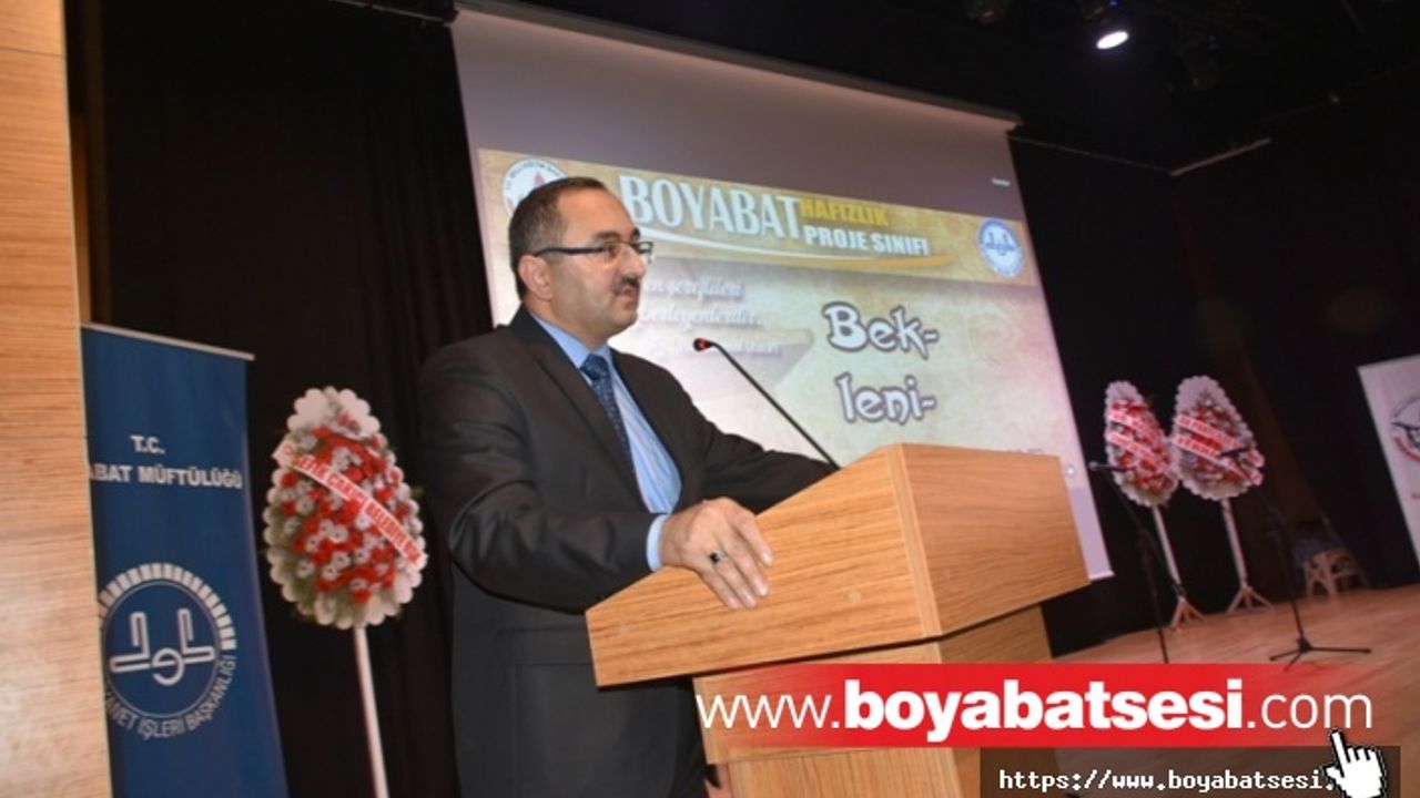 Boyabat'ta Hafızlığa Geçiş Programı Düzenlendi