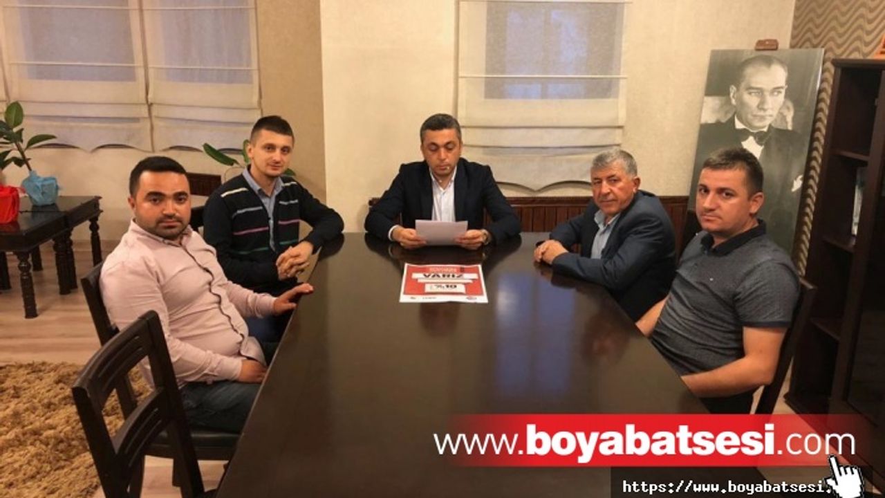 Boyabat Ticaret ve Sanayi Odası ile Esnaf ve Sanatkârlar Odası Ortak Basın Açıklaması