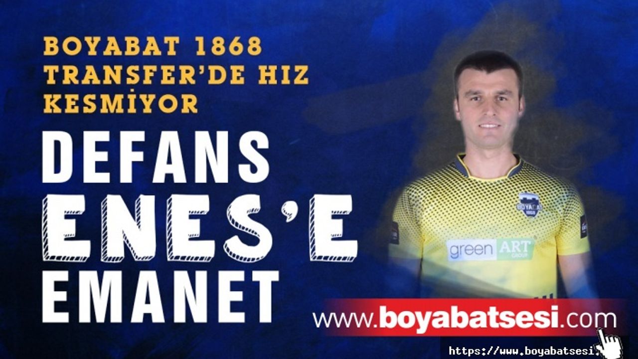 Boyabat 1868 Spor transfer sezonuna hızlı başladı. 