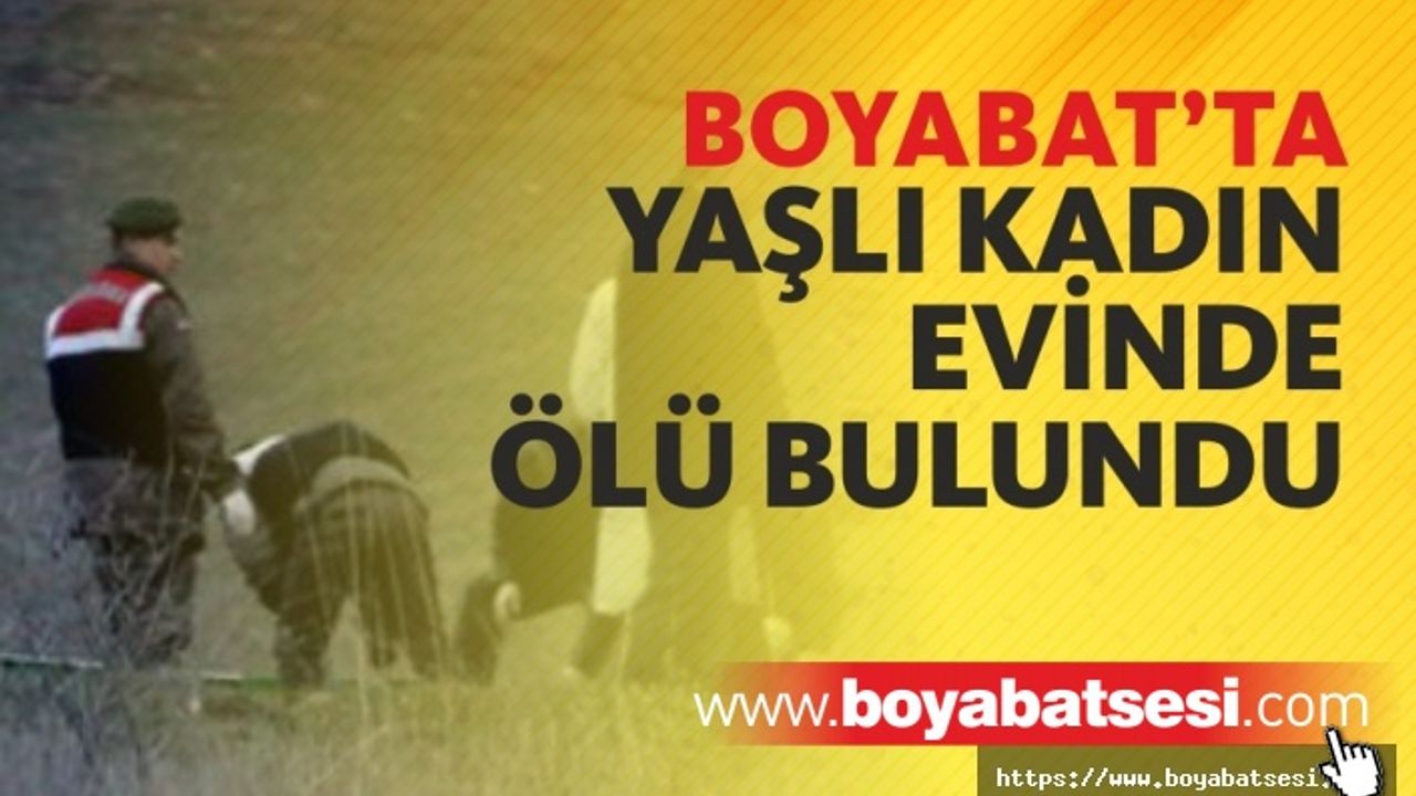 Haber Alınamayan Yaşlı Kadın Evinde Ölü Bulundu