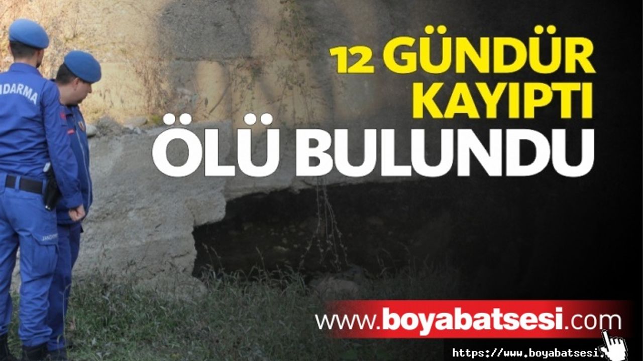 12 Gündür Kayıp Olan Yaşlı Adam Ölü Bulundu