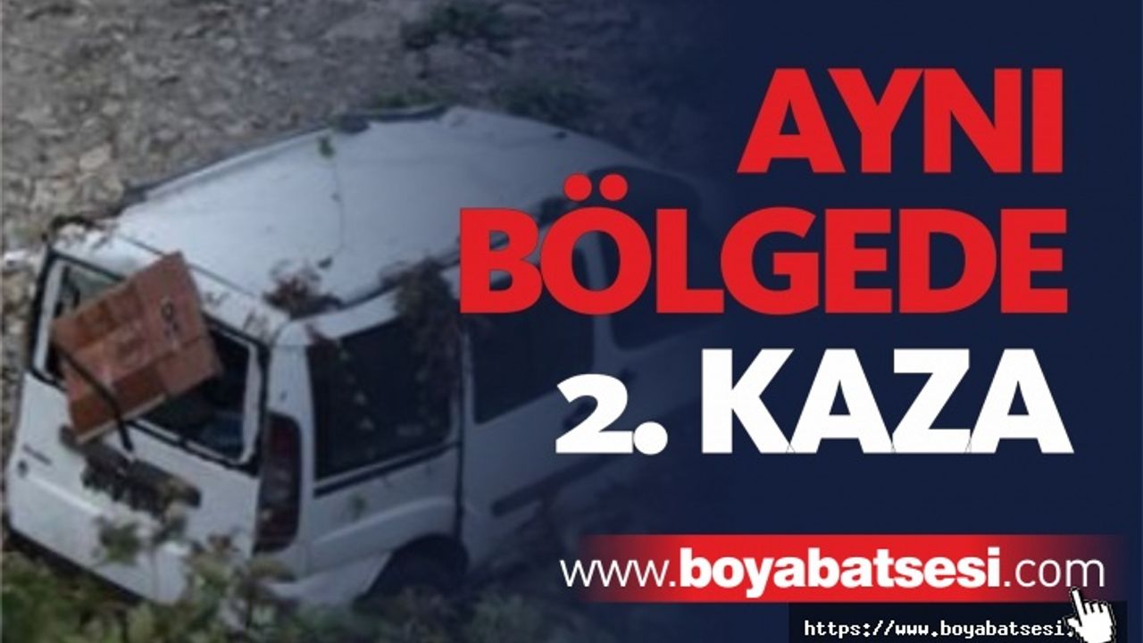 Aynı Bölgede Bir Ayda İkinci Kaza