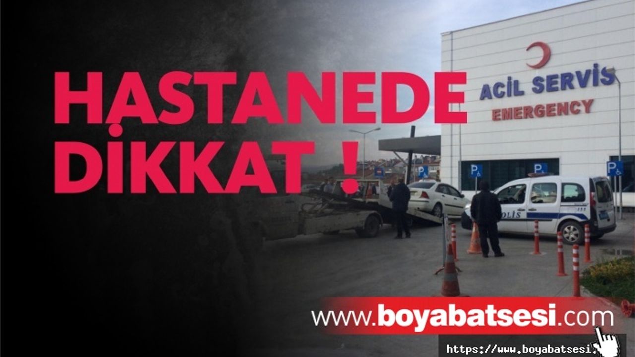 Boyabat Devlet Hastanesi'nde Yanlış Park Ceza Getiriyor