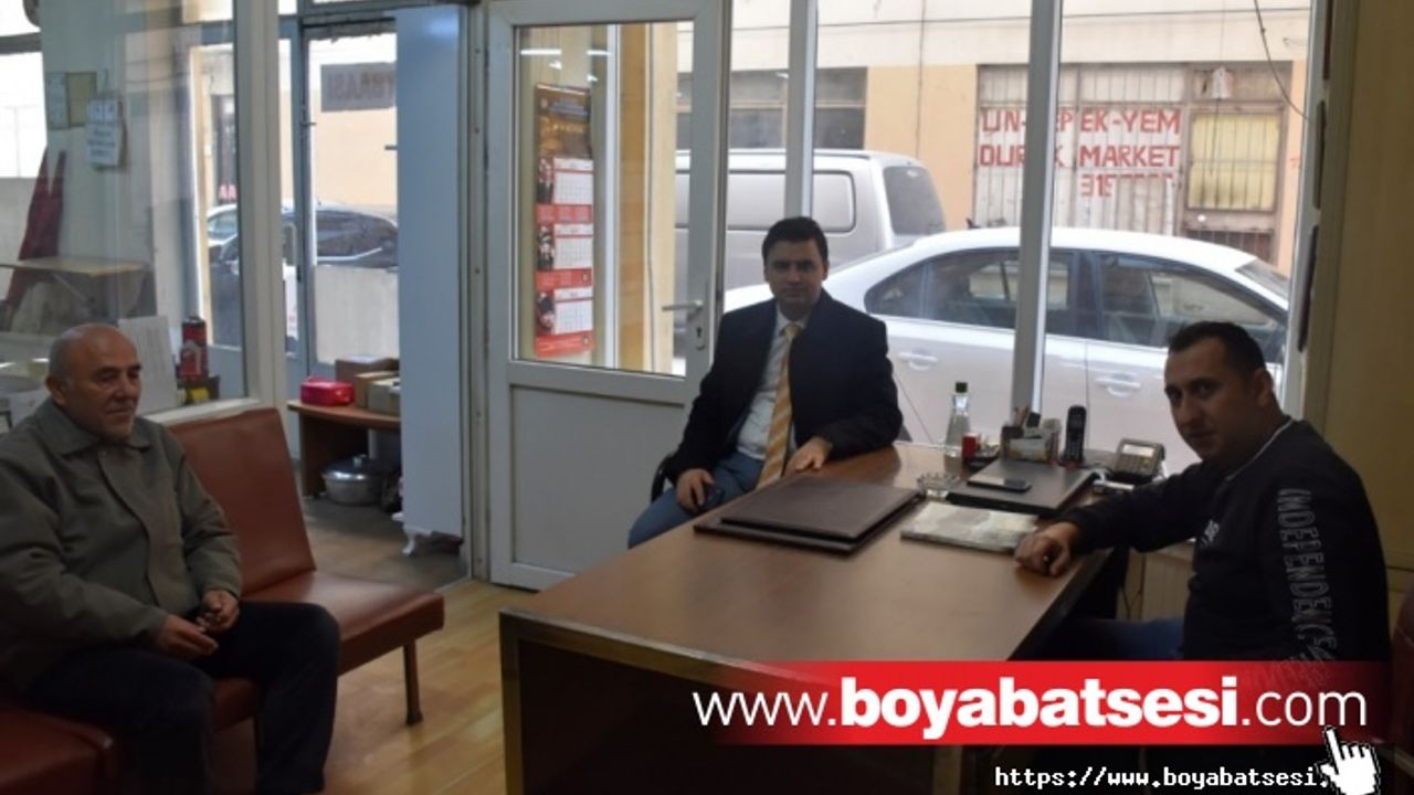CUMHURİYET BAŞSAVCISI AKIN ÇETİN'DEN GAZETEMİZE ZİYARET