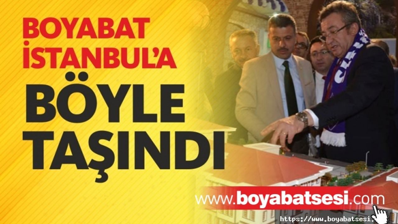 İstanbul'da Boyabat Standına Büyük İlgi