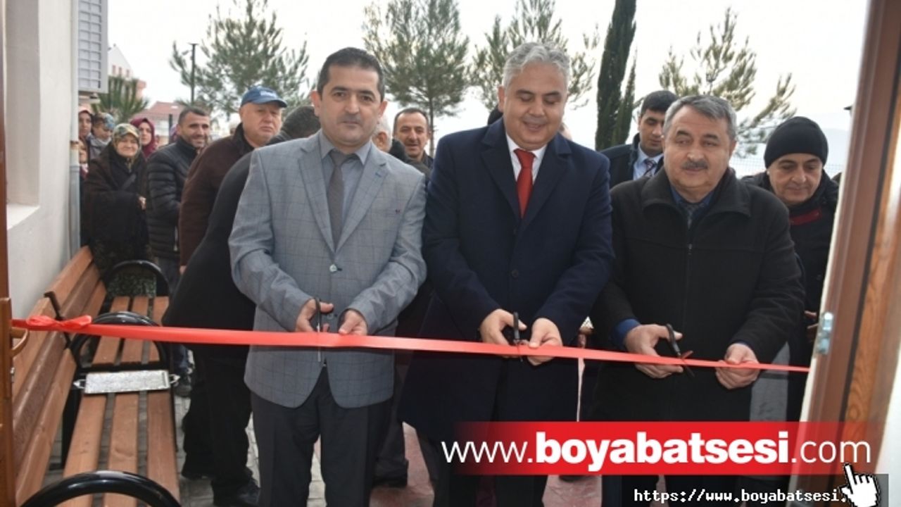 Boyabat'ta Çamlıca Tepe Camisi Kur'an Kursu Açıldı